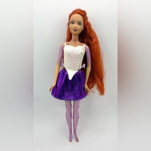 Barbie Fairytopia Wonder Fairy Lenara Doll (2004) Purple Fairy Redressed No Wing